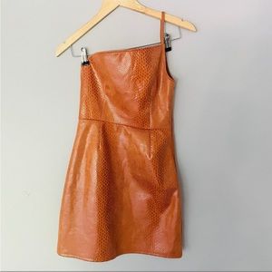 Urban outfitters snakeskin dress